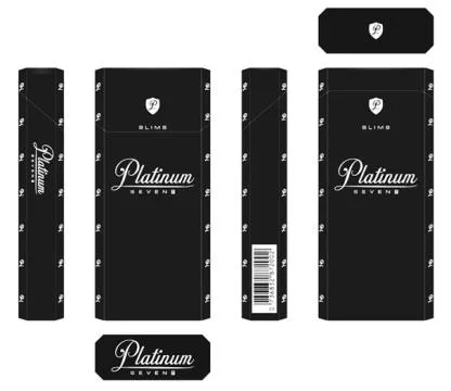 PLATINUM SEVEN 7 SLIMS — UAE trademark in Class 34