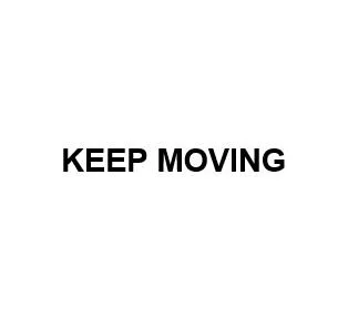 KEEP MOVING — UAE trademark in Class 34