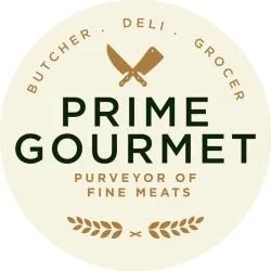 BUTCHER DELI GROCER PRIME GOURMET PURVEYOROF FINE MEATS