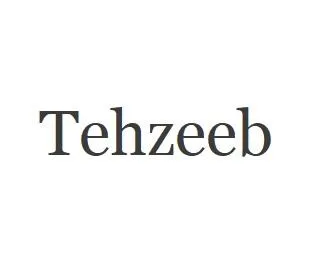 Tehzeeb — UAE trademark, Class 30, No. 371324