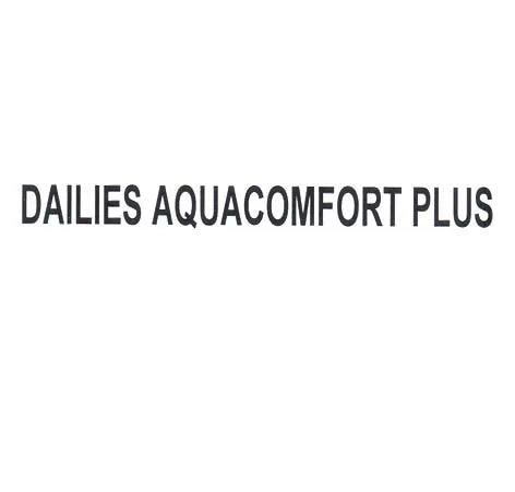 DAILIES AQUACOMFORT PLUS — UAE trademark in Class 9