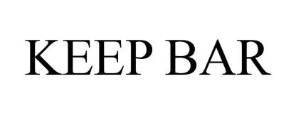 KEEP BAR — UAE trademark in Class 34