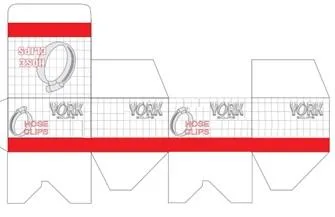 YORK ECLIPS HOSE CLIPS — UAE trademark in Class 6