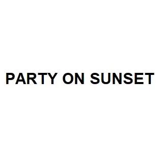 PARTY ON SUNSET — UAE trademark in Class 3