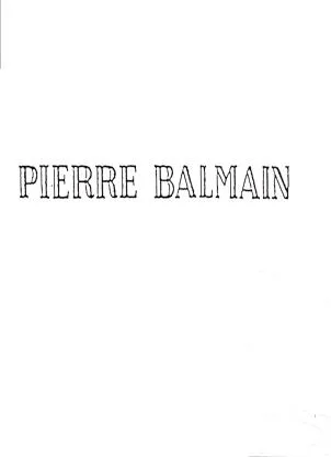 PIERRE BALMAIN — UAE trademark in Class 14
