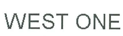 WEST ONE — UAE trademark in Class 14