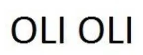 oli oli — UAE trademark, Class 25, No. 428449