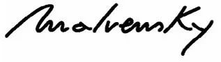 Malvensky — UAE trademark, Class 14, No. 461951