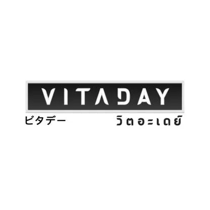 VITADAY with Japanese and Thai characters
