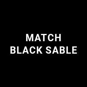 MATCH BLACK SABLE