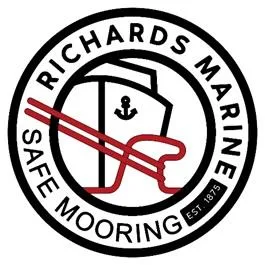 RICHARDS MARINE SAFE MOORING EST. 1875 — UAE trademark in Class 6