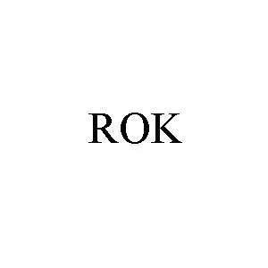 ROK — UAE trademark, Class 19, No. 471509