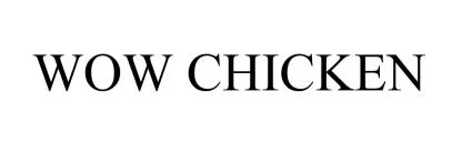 WOW CHICKEN — UAE trademark in Class 43