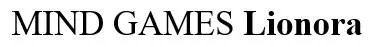 MIND GAMES Lionora — UAE trademark in Class 3