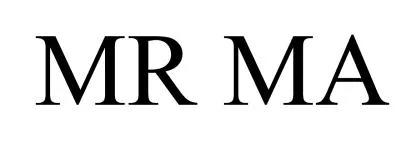 MR MA — UAE trademark, Class 43, No. 481137