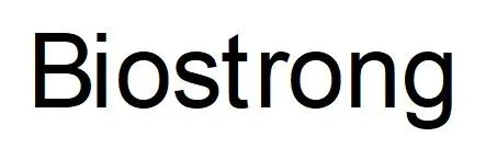 Biostrong — UAE trademark, Class 5, No. 480512