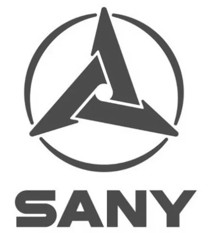 SANY والترتيب البياني لدائرة مكسورة بثلاثة " أرقام1 "