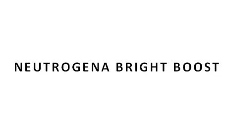 NEUTROGENA BRIGHT BOOST — UAE trademark in Class 9