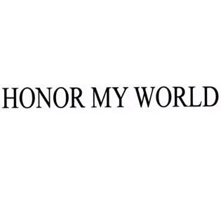 HONOR MY WORLD