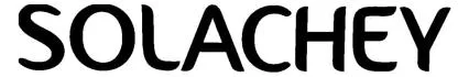 SOLACHEY — UAE trademark, Class 12, No. 392378
