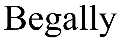 Begally — UAE trademark, Class 24, No. 476380