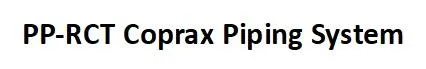 PP-RCT Coprax Piping System — UAE trademark in Class 19