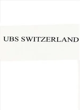 UBS SWITZERLAND