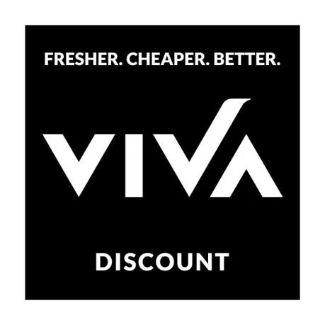 FRESHER CHEAPER BETTER VIVA DISCOUNT