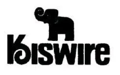 Kiswire — UAE trademark, Class 6, No. 079293