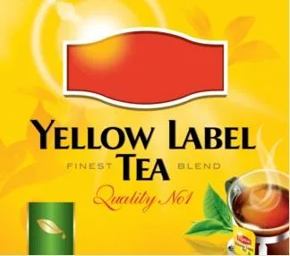 YELLOW LABEL YELLOW LABEL TEA BLEND FINEST Quality No1