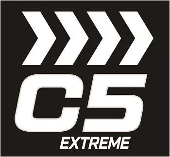 C5 EXTREME مع الشكل — UAE trademark in Class 25