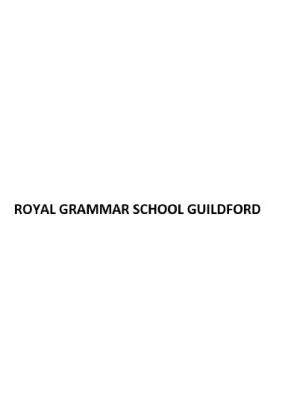 ROYAL GRAMMAR SCHOOL GUILDFORD