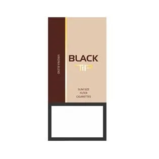 BLACK TIP SLIM SIZE FILTER CIGARETTES VIRGINIA BLEND