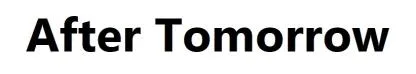 After Tomorrow — UAE trademark in Class 3
