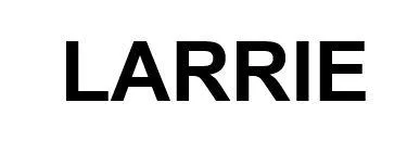 LARRIE — UAE trademark, Class 25, No. 490756