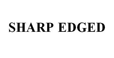 SHARP EDGED — UAE trademark in Class 14