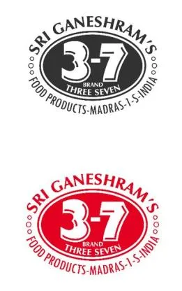 SRI GANESHRAM'S 3-7 BRAND THREE SEVEN FOOD PRODUCTS- MADRAS-1- S-INDIA — UAE trademark in Class 30