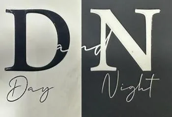Day and Night مع الشكل