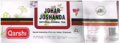 JOHAR JOSHANDA NATURAL HERBAL TEA Qarshi Industries (Pvt) Ltd. Hattar. (Pakistan) HALAL QUALITY NATURAL PRODUCTS حلال