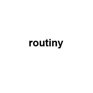 routiny — UAE trademark, Class 3, No. 470347