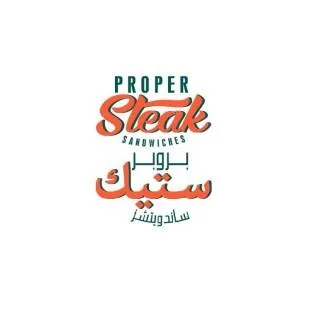 بروبر ستيك ساندويتشز PROPER Steak SANDWICHED