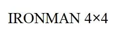 IRONMAN 4X4