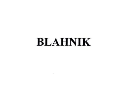 BLAHNIK