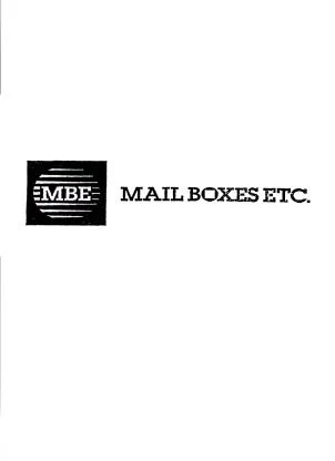 MBE MAIL BOXES ETC