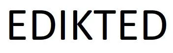 EDIKTED — UAE trademark, Class 14, No. 479443