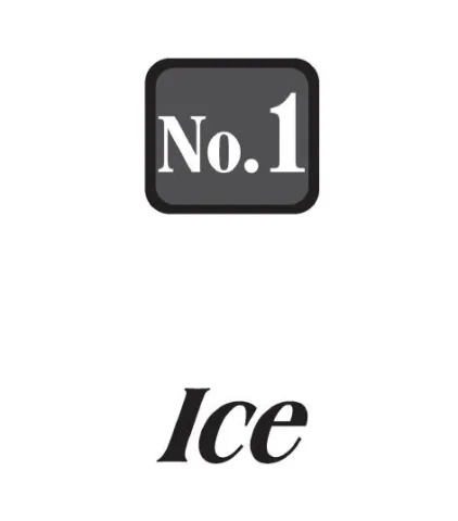 NO.1 ICE — UAE trademark, Class 34, No. 424675