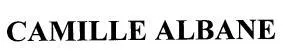 CAMILLE ALBANE