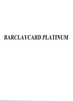 BARCLAYCARD PLATINUM — UAE trademark in Class 36