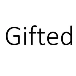 Gifted — UAE trademark, Class 25, No. 484414
