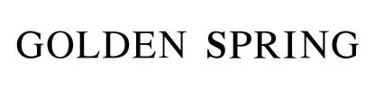 GOLDEN SPRING — UAE trademark in Class 24